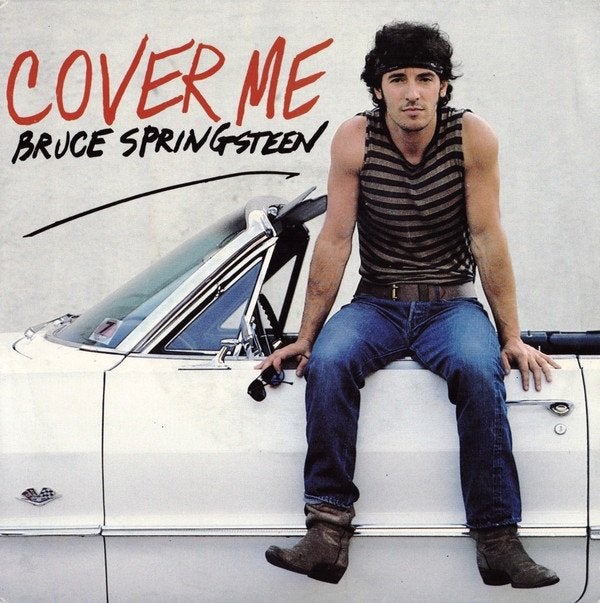 7" Bruce Springsteen – Cover Me, Gebruikt, 7 inch, Ophalen of Verzenden, Rock en Metal