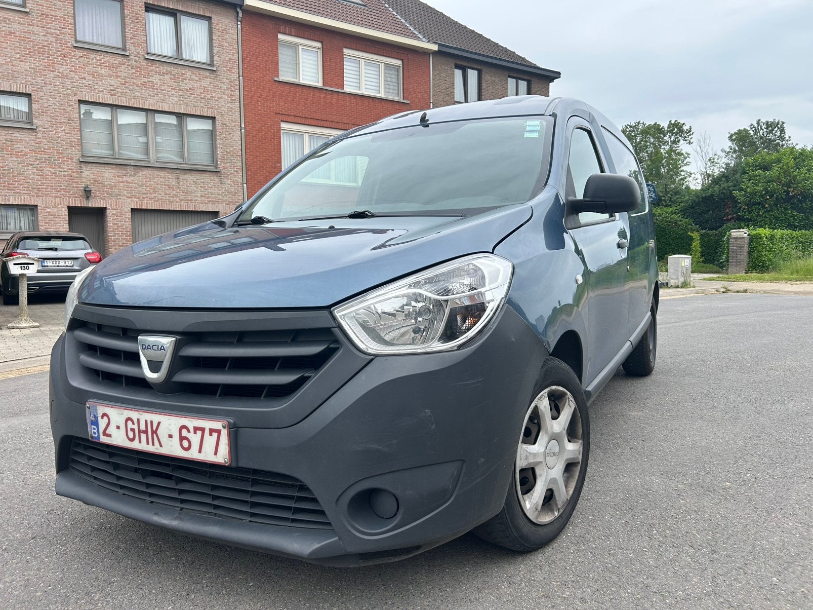 Dacia Dokker Euro 5, Auto's, Dacia, Voorwielaandrijving, Euro 5, Stof, Zwart