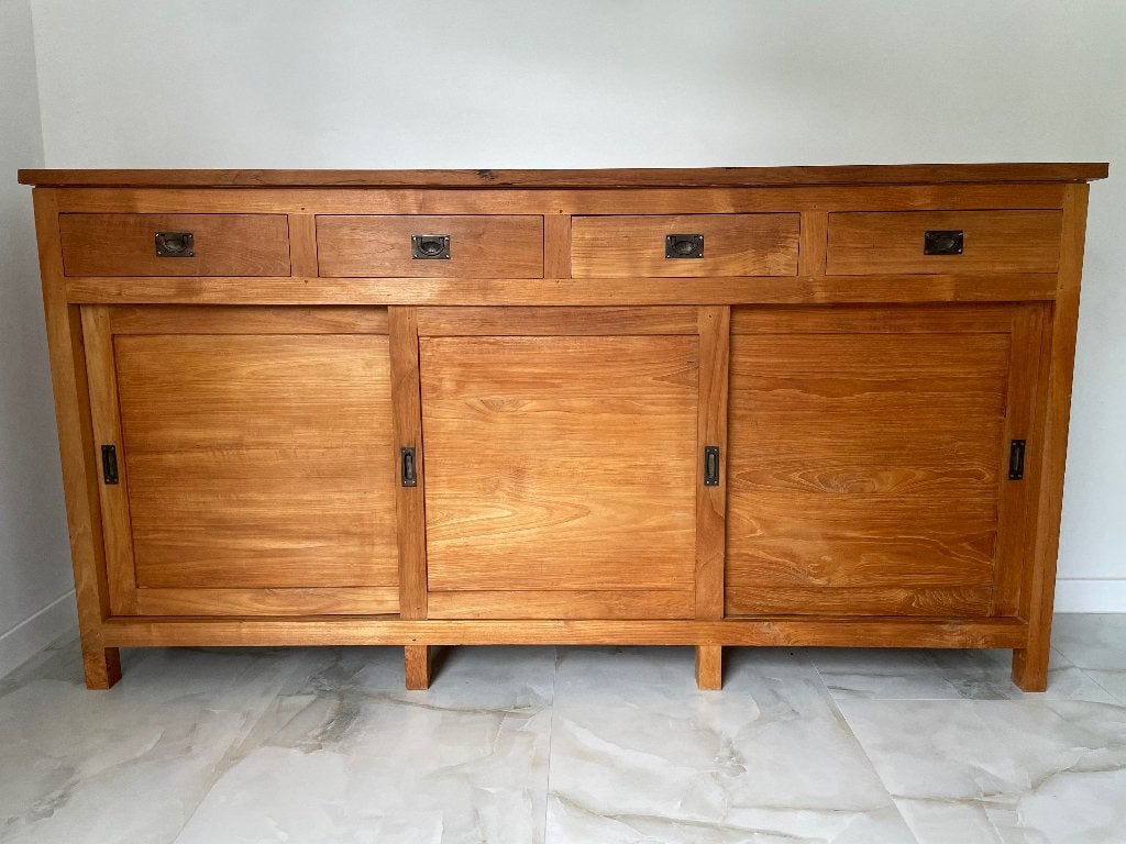 Teak dressoir, Ophalen, Zo goed als nieuw, Teakhout