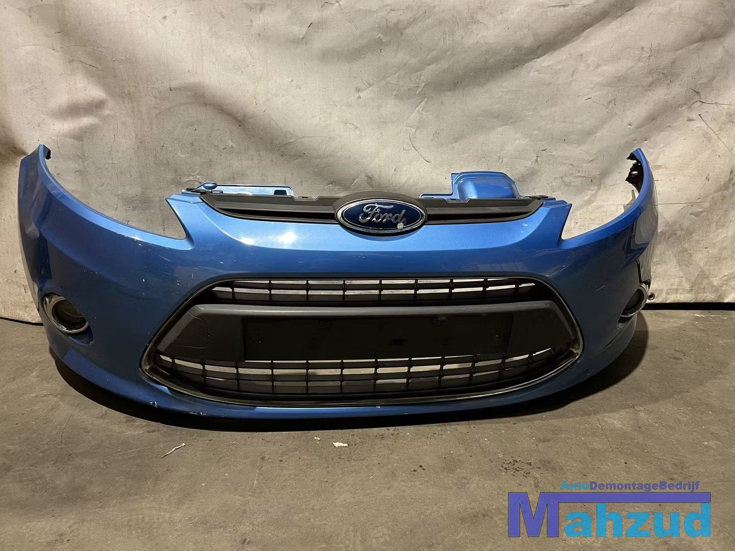 FORD FIESTA 6 BLAUW 99 Voorbumper bumper voor 2009-2017, Auto-onderdelen, Gebruikt, Voor, Info@ford.com, Ford