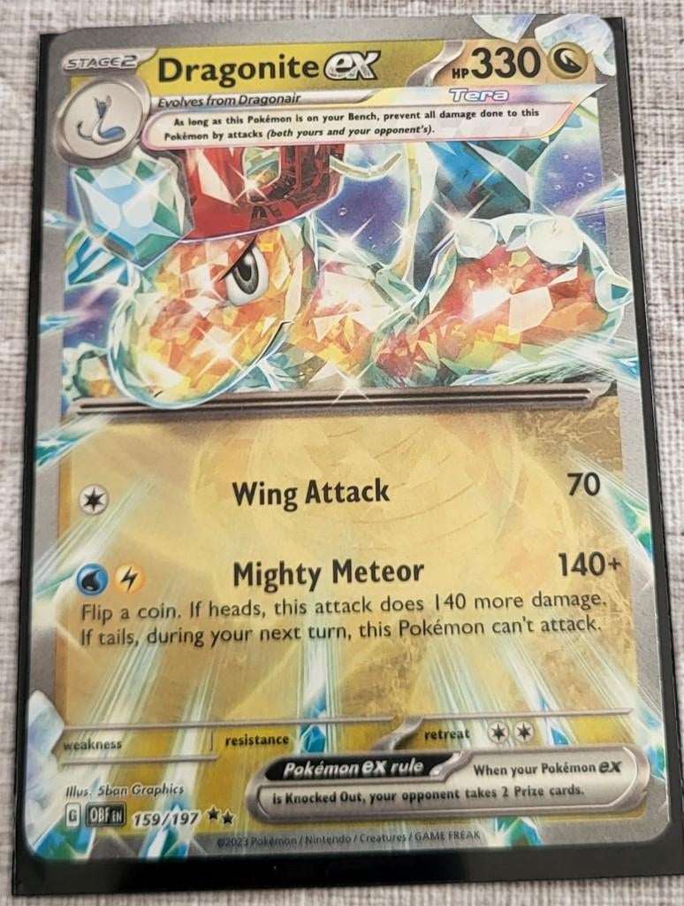 Dragonite ex, Hobby en Vrije tijd, Verzamelkaartspellen | Pokémon, Ophalen, Nieuw, Losse kaart