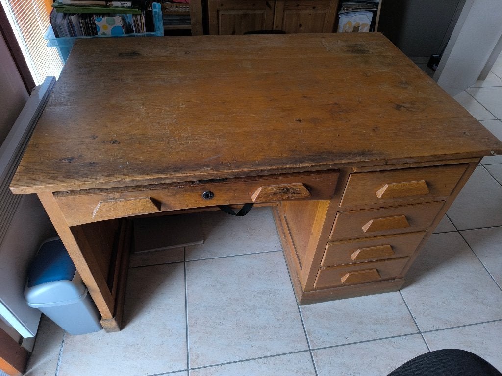 Bureau à donner, 78 cm, 120 cm, Enlèvement, Bureau-armoire combiné