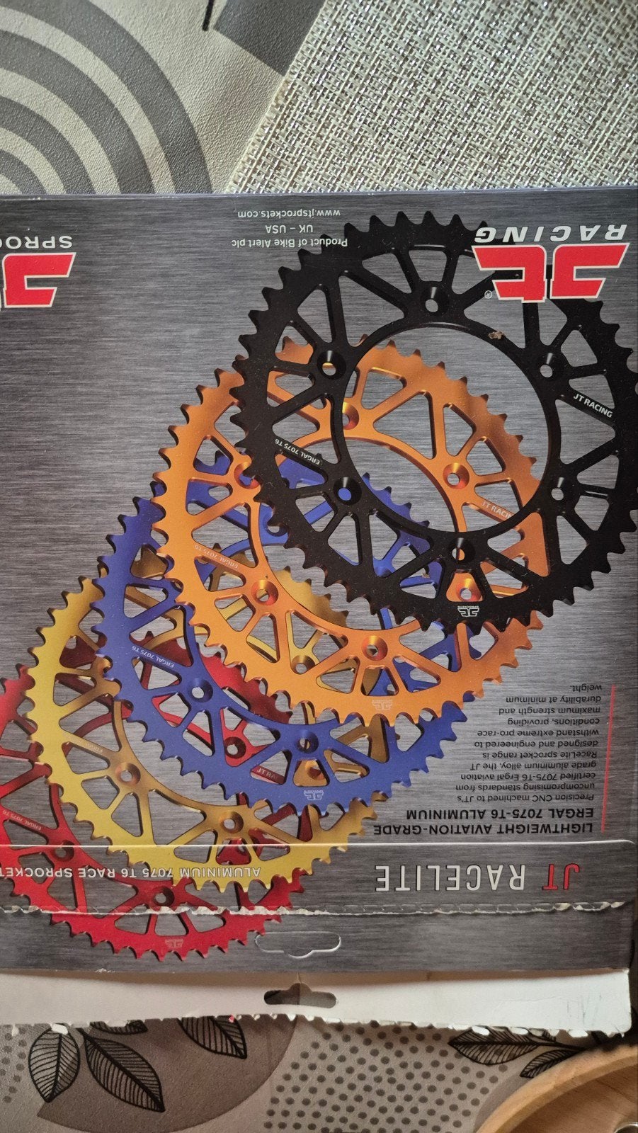 Couronne arrière ktm, Particulier