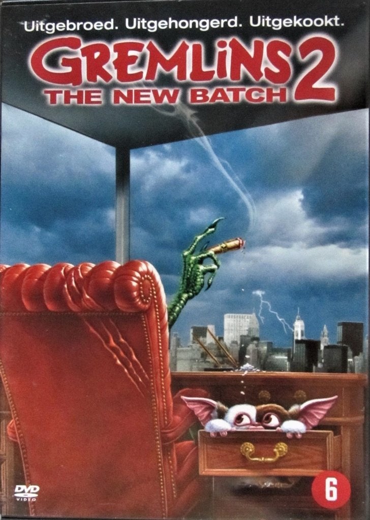 DVD ACTIE- GREMLINS 2, Cd's en Dvd's, Dvd's | Actie, Zo goed als nieuw, Actiekomedie, Alle leeftijden, Ophalen of Verzenden