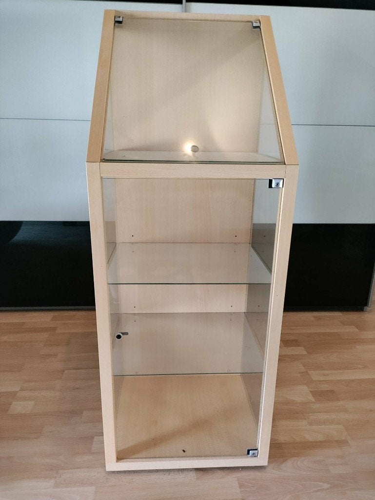 Meuble vitrine, Maison & Meubles, Avec porte(s), 25 à 50 cm, Comme neuf, Enlèvement
