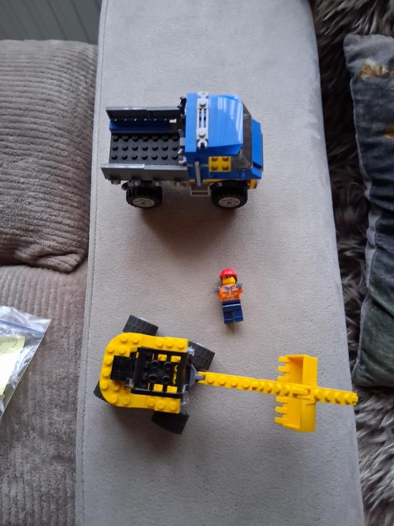 Lego City 60152 aanhangwagen met veger, Ophalen of Verzenden, Lego