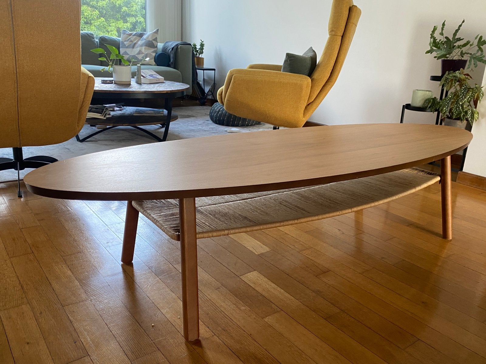 Table basse Stockholm 180x59, Enlèvement, Comme neuf