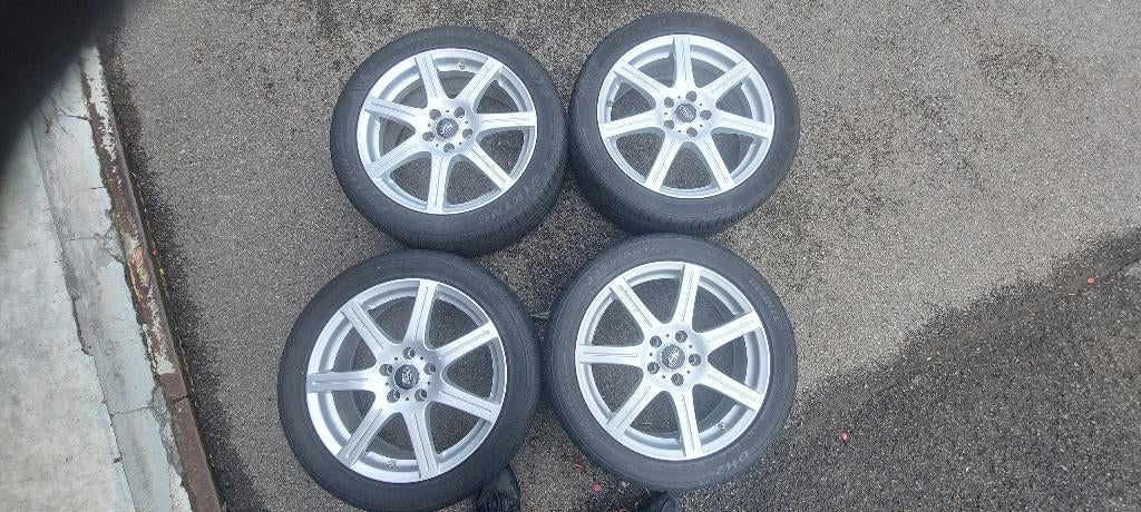 Jantes 17' Ford 235/45/17  5x108, Véhicule de tourisme, Pneus été, 17 pouces, Enlèvement