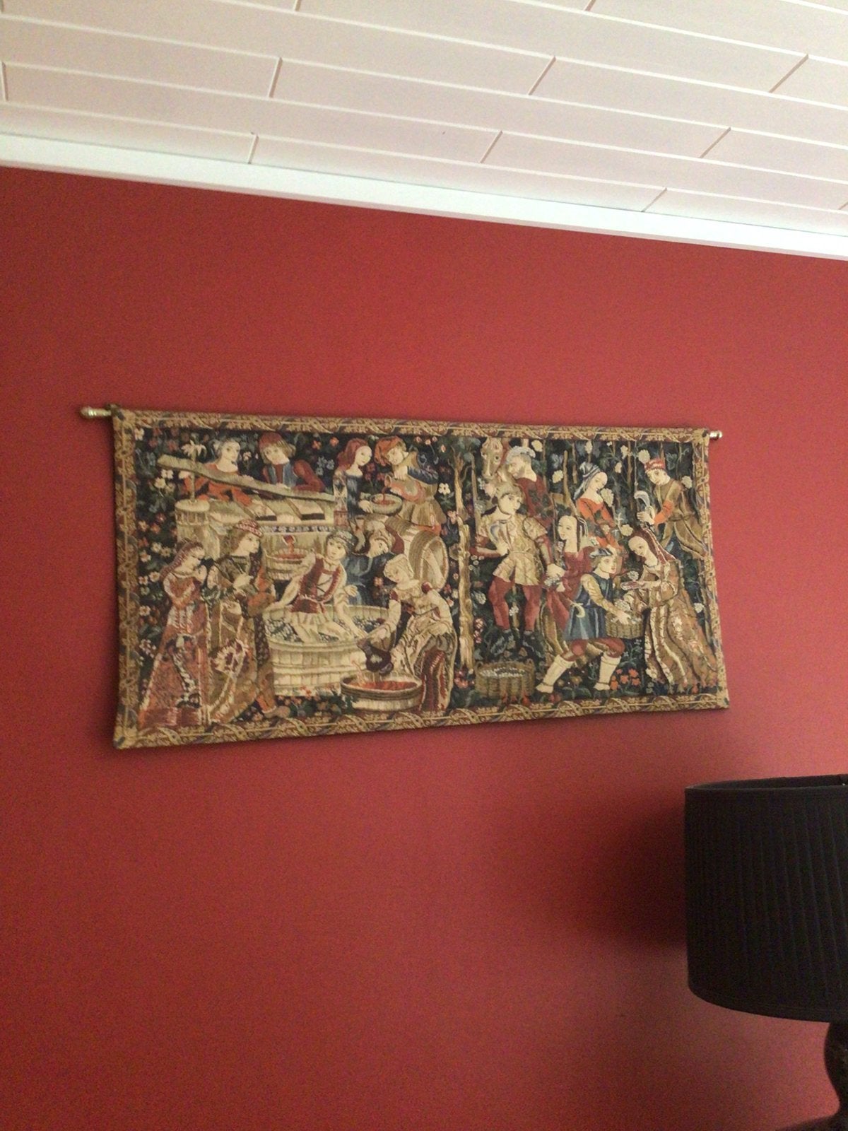 Tapisserie., Antiek en Kunst, Ophalen