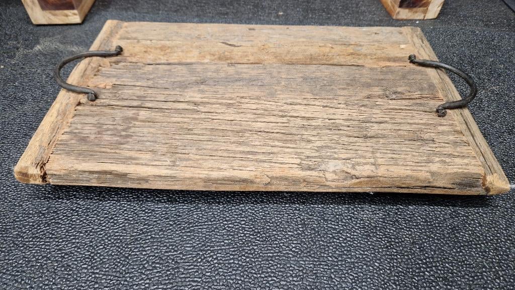 houten tray wagon plateau, Ophalen