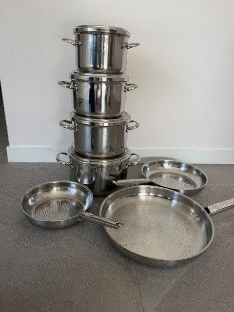 Potten en pannen, Ophalen, Inox, Pannenset, Zo goed als nieuw
