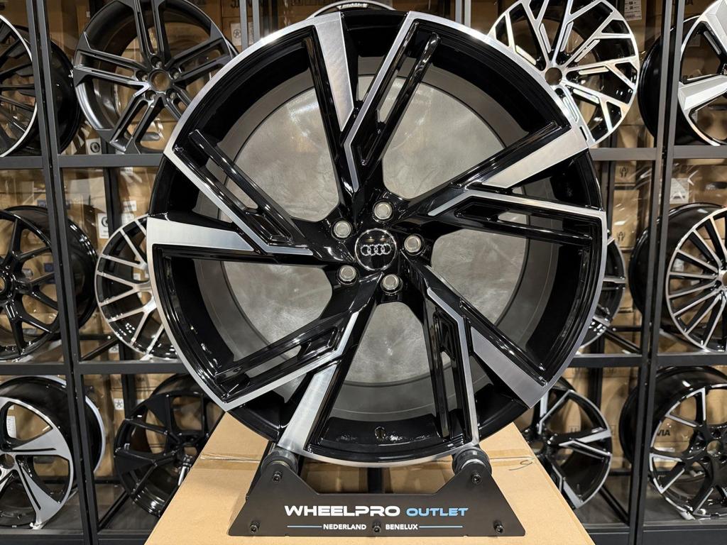 22'' Audi RS6 look velgen 5X112 A4 A5 A6 A7 Q3 Q5 RS5 RS6, Auto-onderdelen, Banden en Velgen, Velg(en), -, -, Nieuw