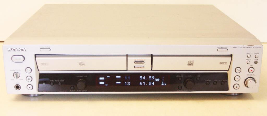Sony RCD-W100 Compact Disc Recorder / 2004 - 2007 / Japan, Audio, Tv en Foto, Ophalen of Verzenden, Zo goed als nieuw, Sony