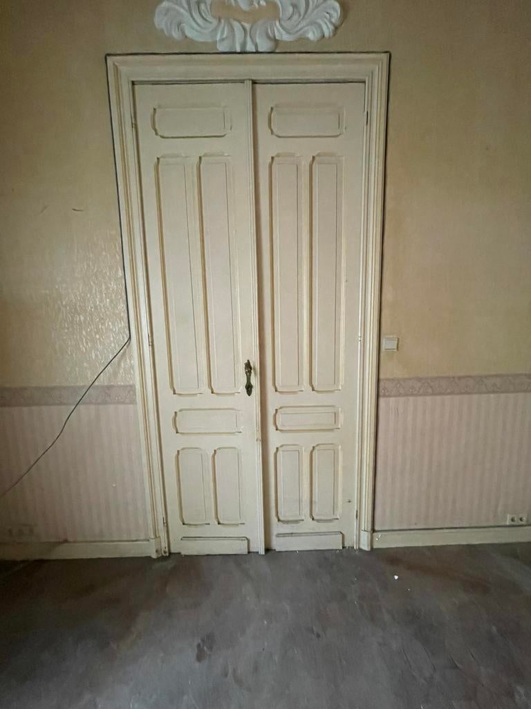 Porte double en bois, Enlèvement ou Envoi, Utilisé