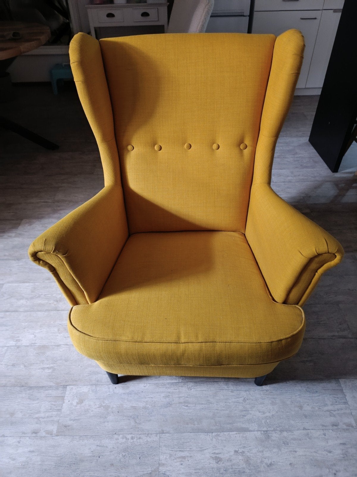 okergele strandmon fauteuil ikea, Enlèvement