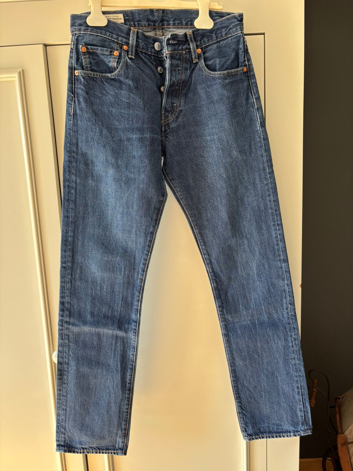 Levi’s jeans, Kleding | Heren, Ophalen of Verzenden, Zo goed als nieuw, Blauw, W32 (confectie 46) of kleiner