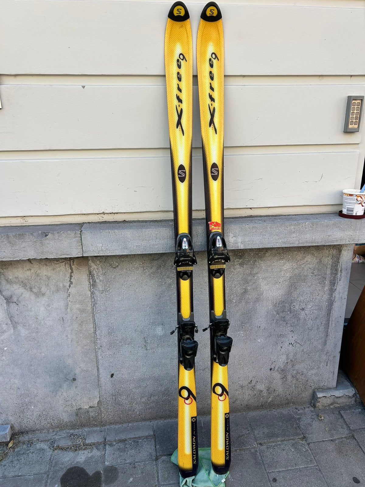 Skilatten X-free 9, Sport en Fitness, Skiën en Langlaufen, Ophalen, Zo goed als nieuw, Salomon