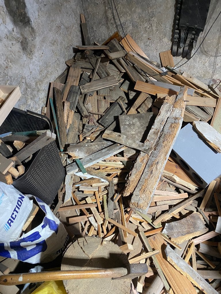 Brandhout, Minder dan 3 m³, Ophalen, Overige houtsoorten, Blokken