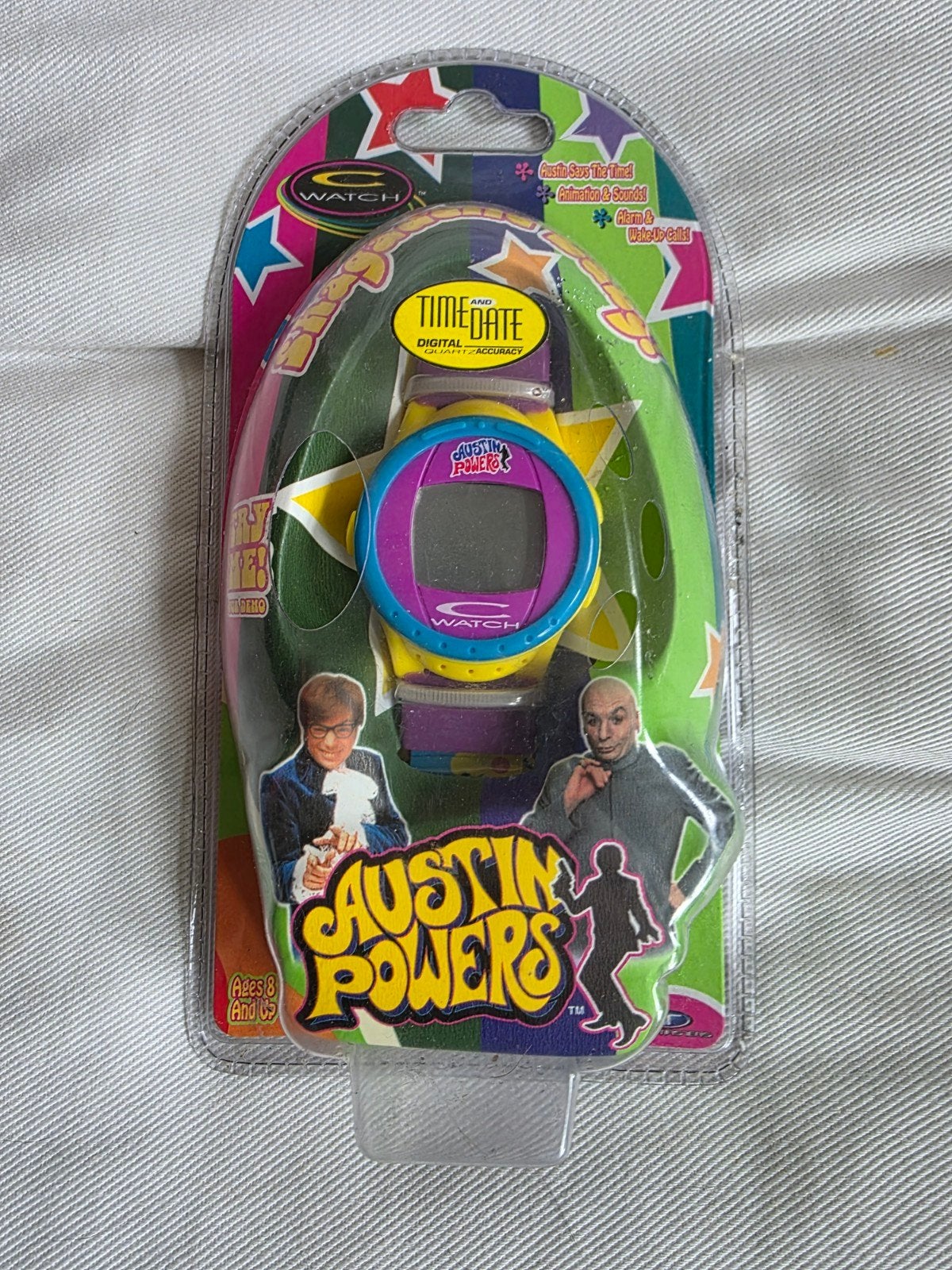 Montre Austin Powers. Toujours dans son emballage d'origine, Enlèvement ou Envoi