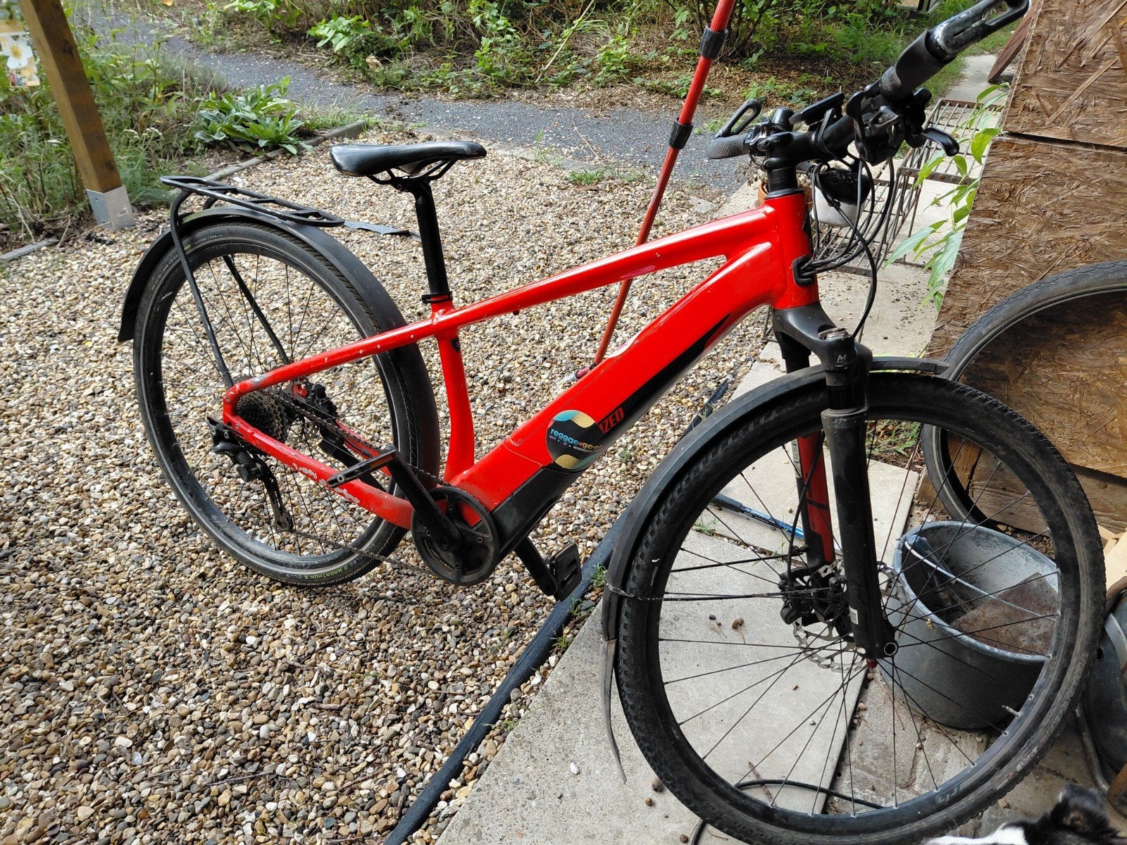 specialized vado voor onderdelen, Ophalen
