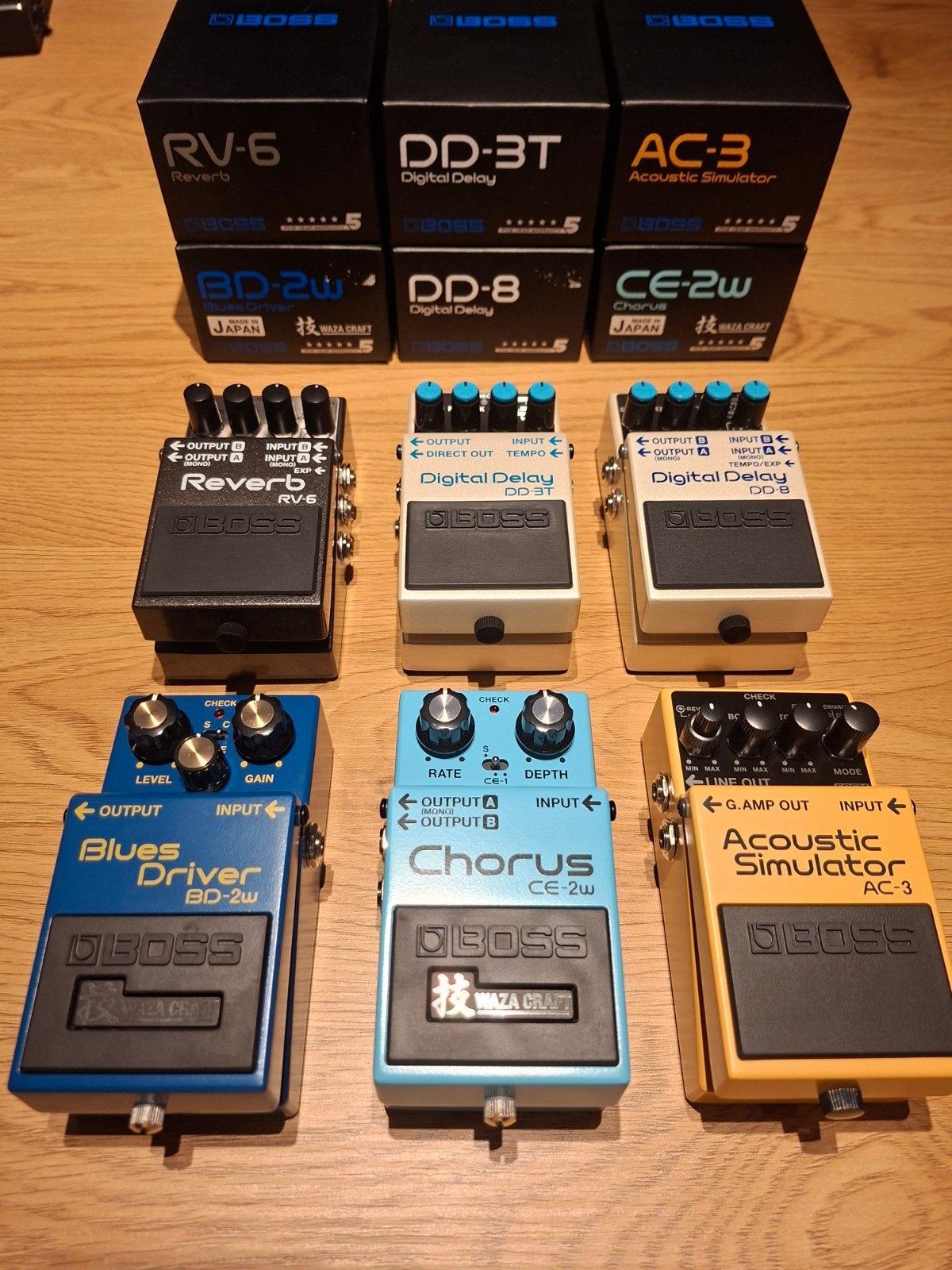 Boss pedalen 6 stuks, Muziek en Instrumenten, Ophalen of Verzenden, Chorus