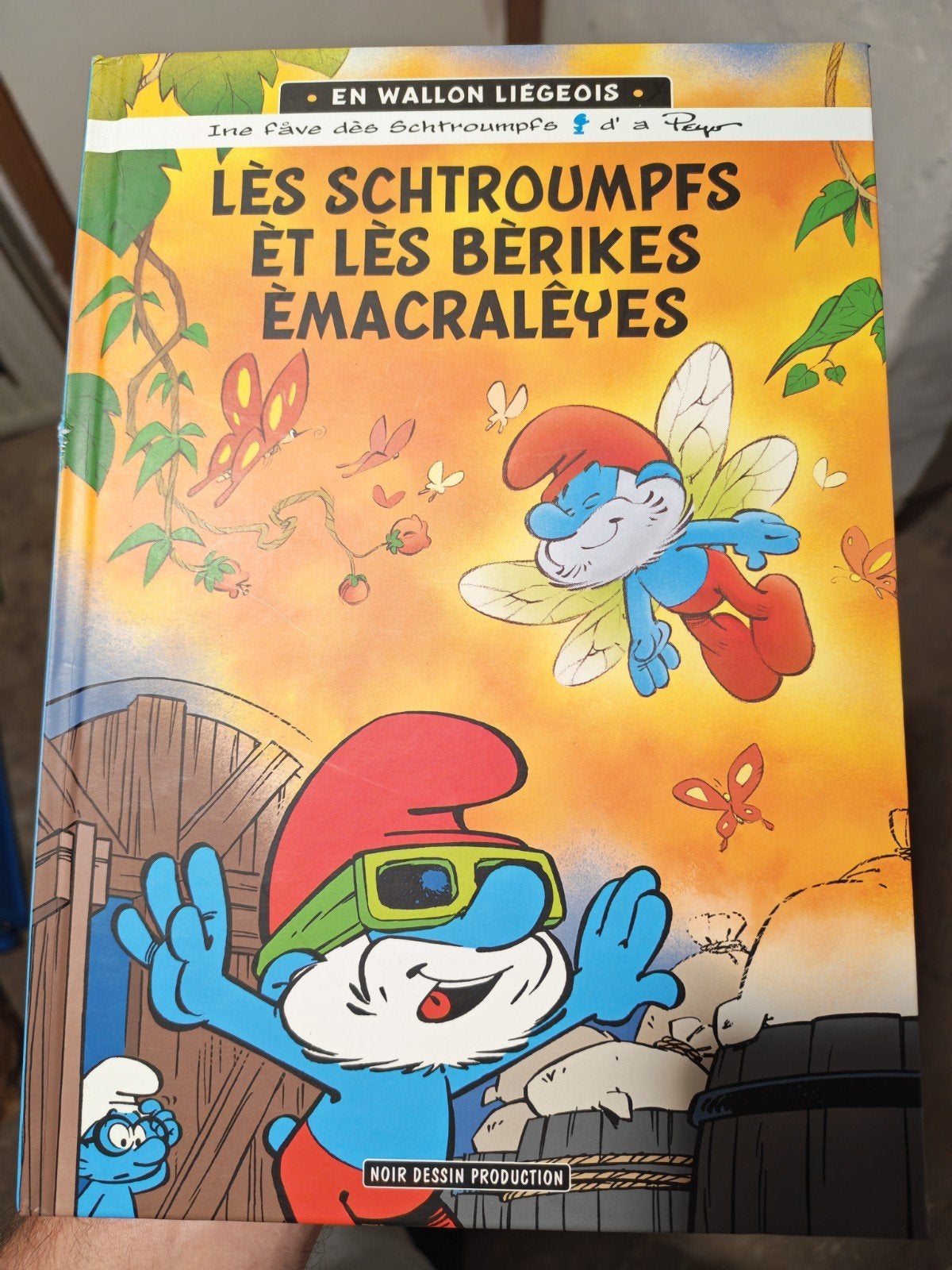 BD Les schtroumpfs en wallon liégeois, Collections, Schtroumpfs