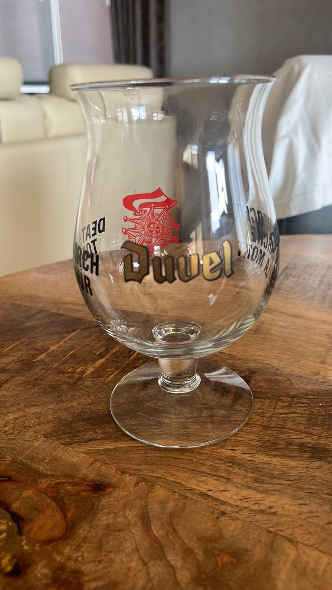Duvel glas, Verzamelen, Biermerken, Ophalen of Verzenden, Nieuw, Duvel
