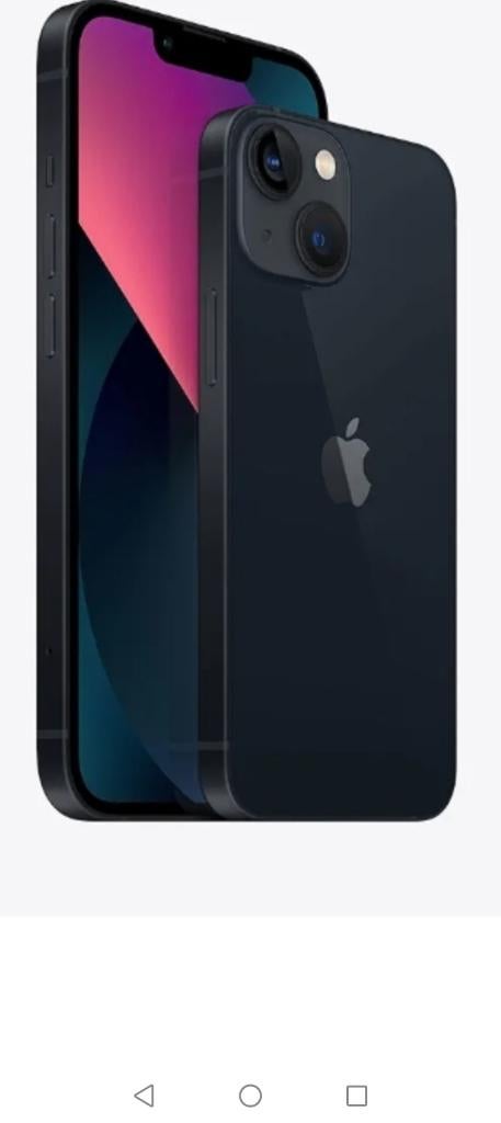 IPhone 13, Telecommunicatie, Mobiele telefoons | Apple iPhone, Nieuw, 256 GB, iPhone 13, Zwart, Ophalen of Verzenden