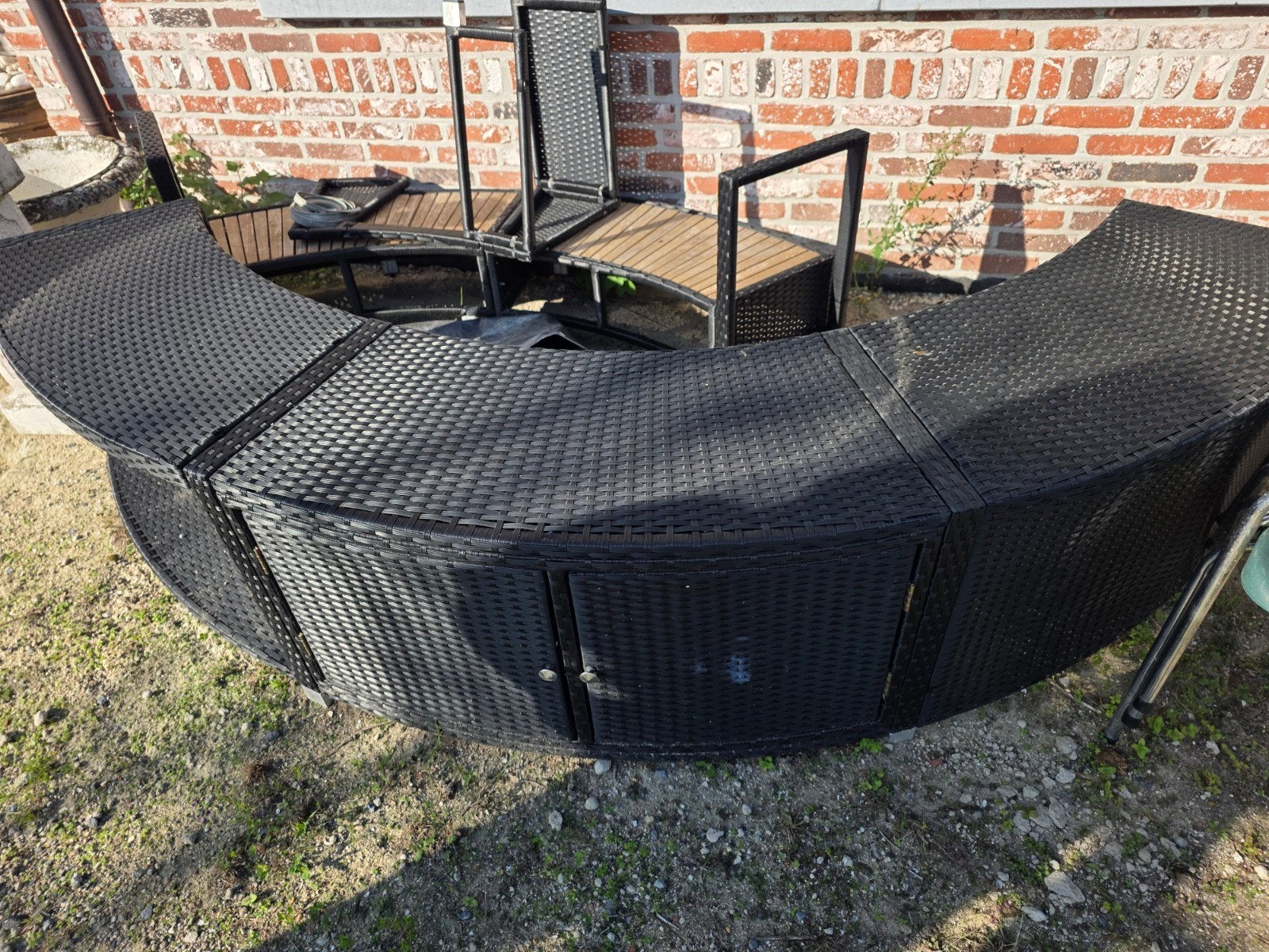 Bubbelbadomranding, Tuin en Terras, Ophalen