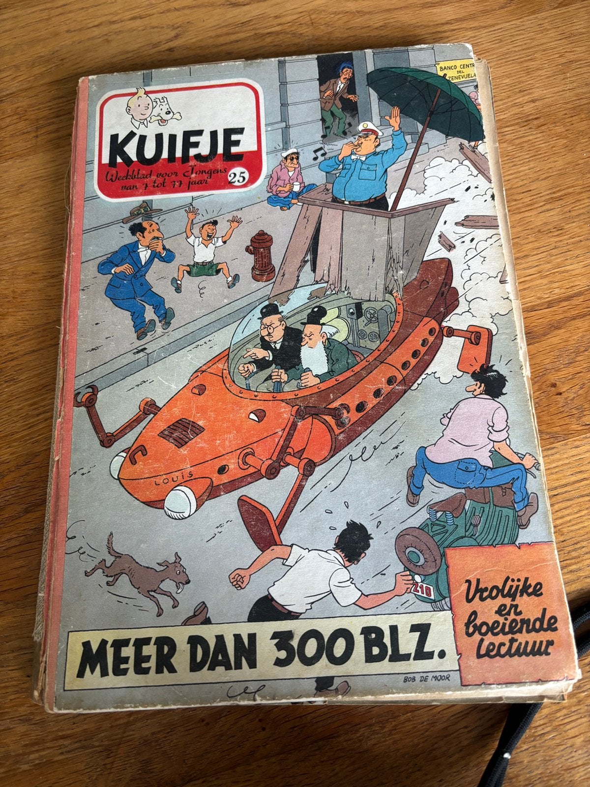 Tintin (magazine) -album 25 1 pièce - 1954, Comics, Enlèvement ou Envoi, Utilisé