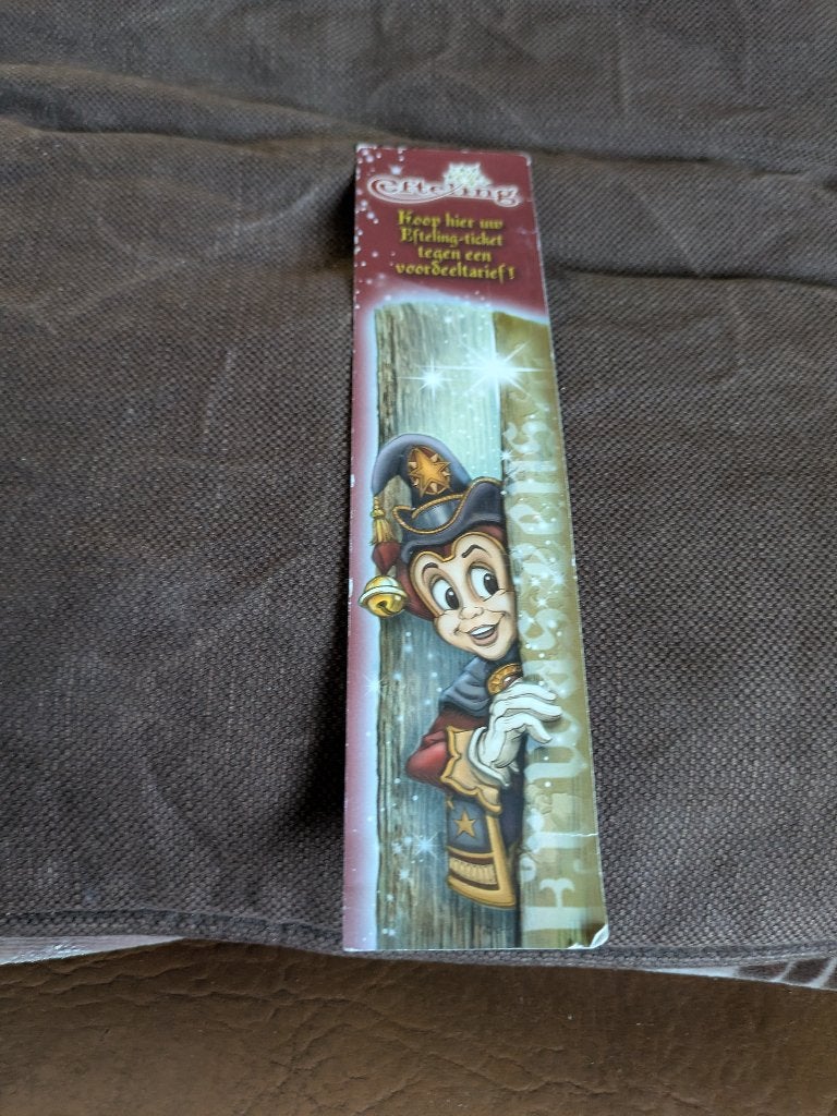 Efteling boekenlegger, Collections, Efteling, Enlèvement ou Envoi, Utilisé, Autres types