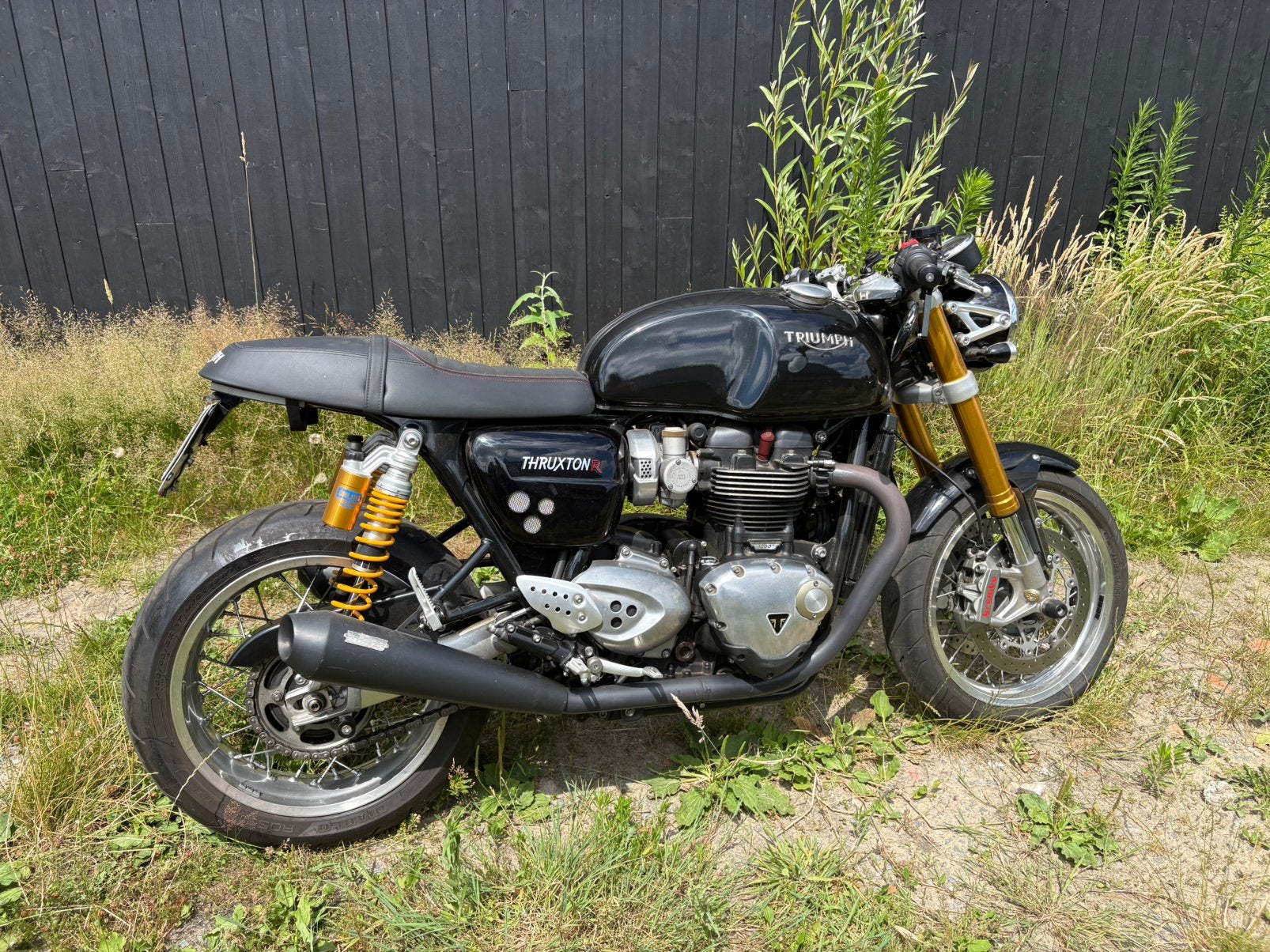 Triumph Thruxton R 1200 - 13.000 km - Vance & Hines, Motoren, Motoren | Triumph, Particulier, Sport, meer dan 35 kW, 2 cilinders