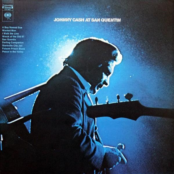 johnny cash at san quentin, CD & DVD, Vinyles | Rock, 12 pouces, Enlèvement ou Envoi, Utilisé, 1960 - 1969