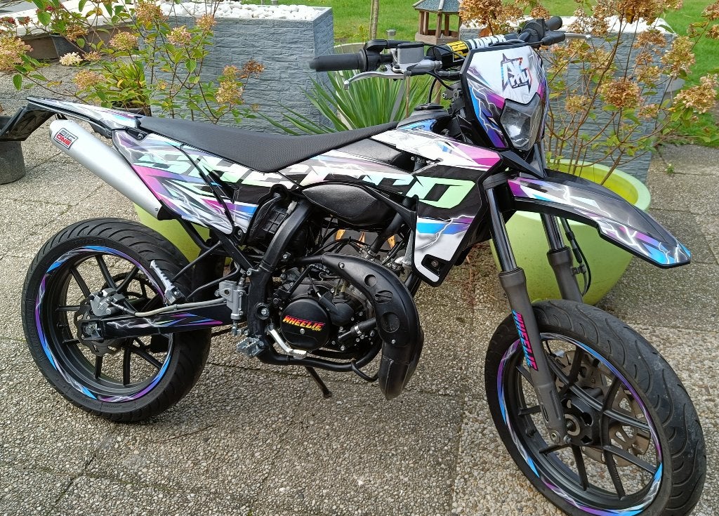 Sherco SM 50 R 2024 Zeer nette staat 2500€, Autres marques, Comme neuf, 6 vitesses, Enlèvement
