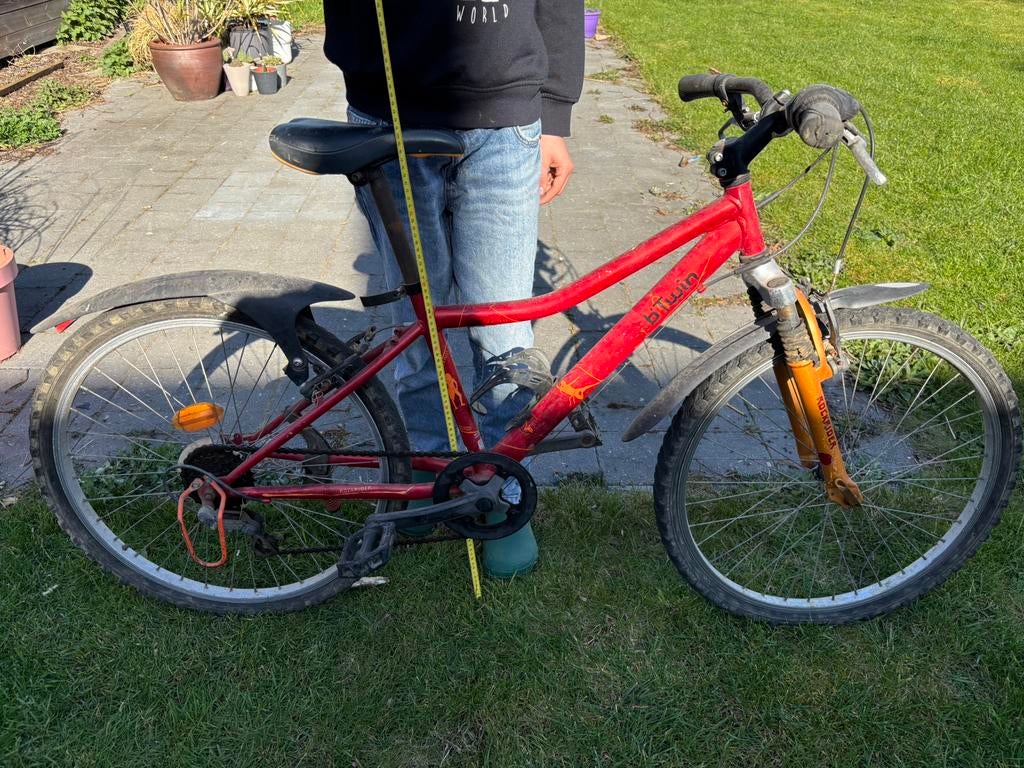 Fiets, jongen, Fietsen en Brommers, Fietsen | Jongens, Ophalen, Gebruikt, 24 inch