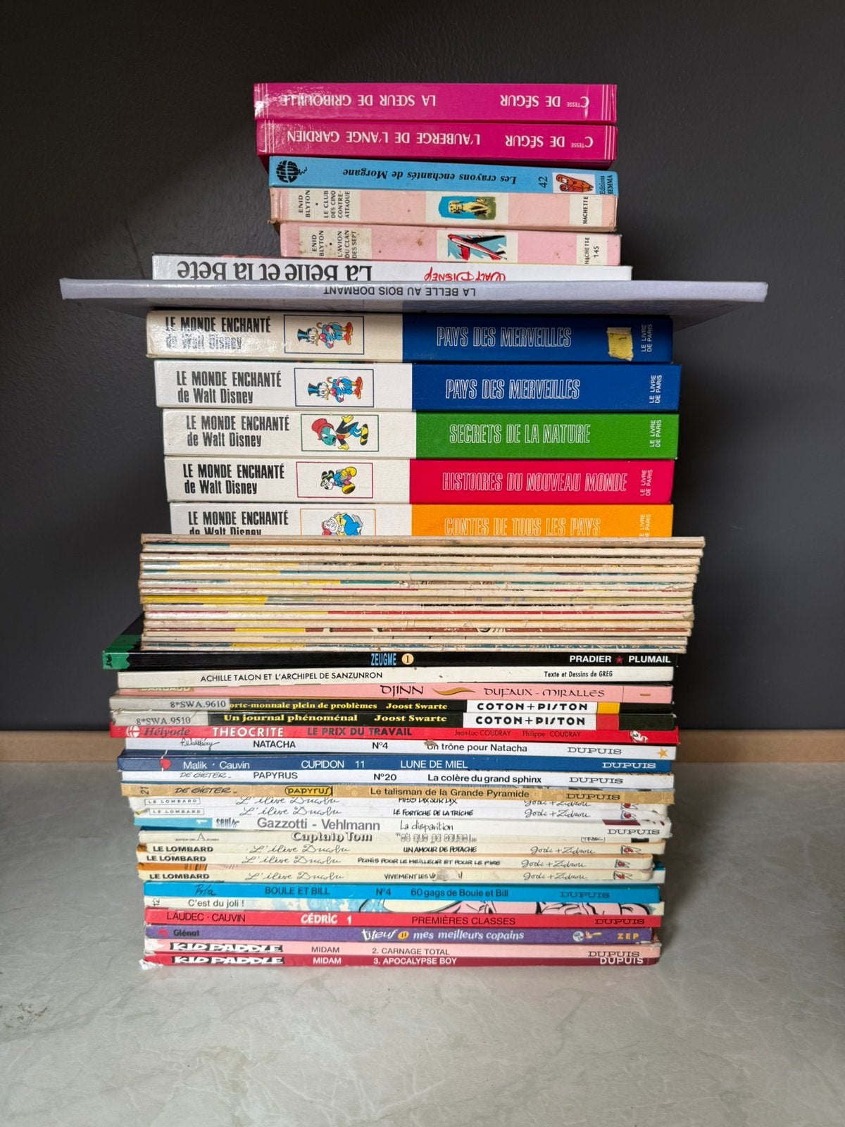 Lot de 50 BD toutes sortes, Livres, BD, Plusieurs BD, Enlèvement, Utilisé
