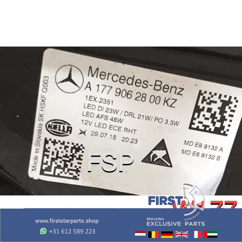 W177 KOPLAMP LINKS Mercedes A Klasse LED High Performance 20, Auto-onderdelen, Gebruikt, -, Ophalen of Verzenden, -