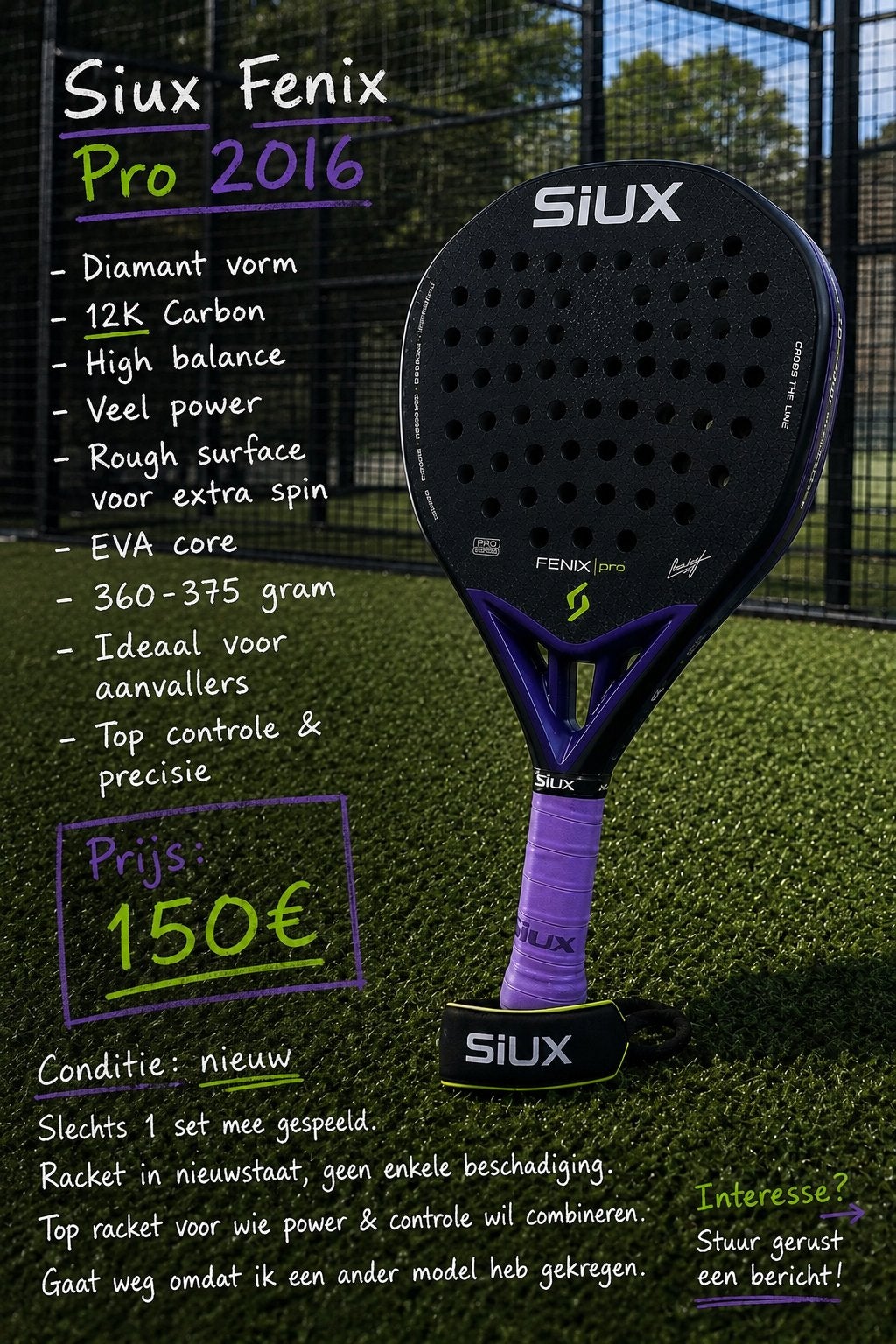 Siux Fenix Pro 2026, Enlèvement ou Envoi, Comme neuf