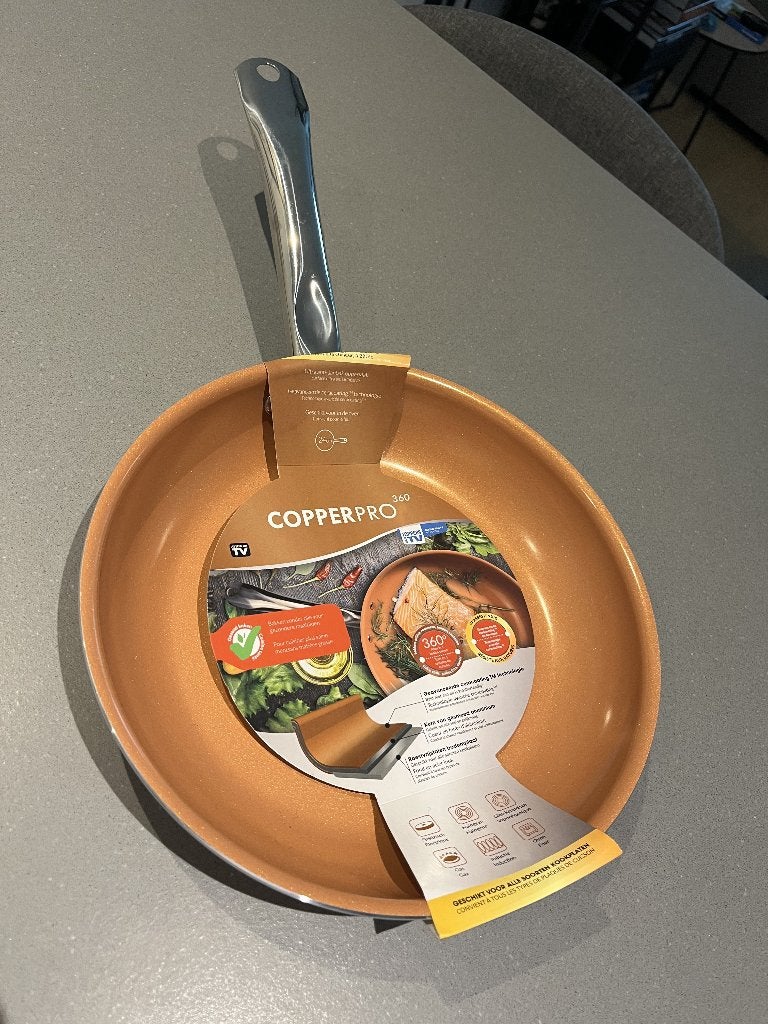 CopperPro 360 pan – Ø 24 cm – Nieuw, Huis en Inrichting, Keuken | Potten en Pannen, Ophalen, Antiaanbaklaag, Kookpan, Nieuw