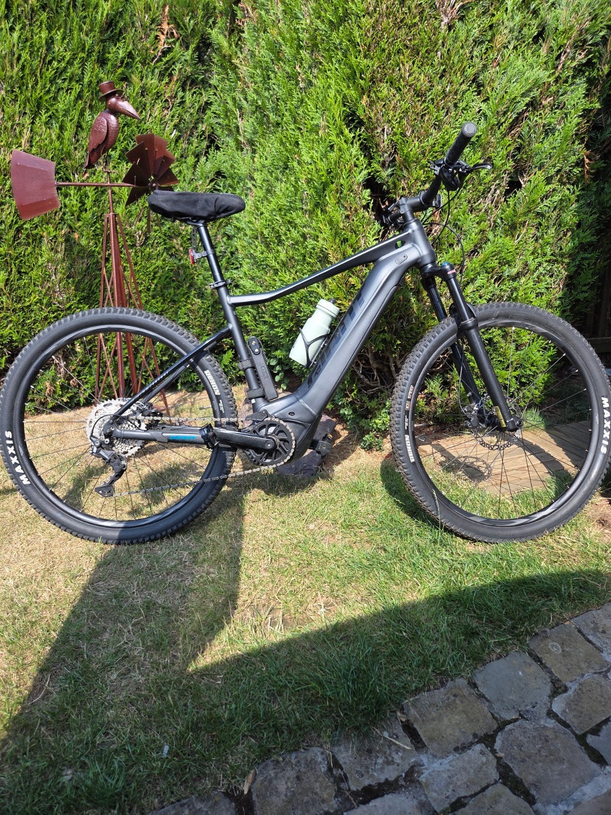 Vélo électrique GIANT FATHOM E+2 L/ GUNMETAL, Ophalen, Zo goed als nieuw