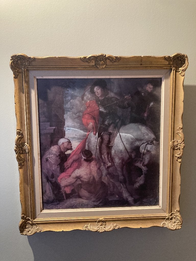 Cadre van Dyck, Antiquités & Art, Enlèvement