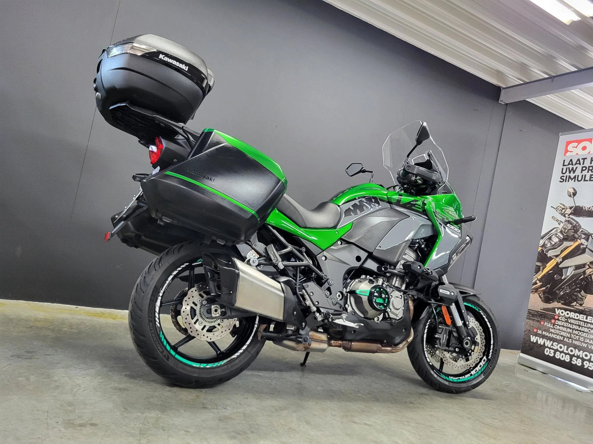 Kawasaki Versys 1000 SE GT vlaggenschip toermoto van Kawasak, Entreprise, Plus de 35 kW, Autre, 1000 cm³