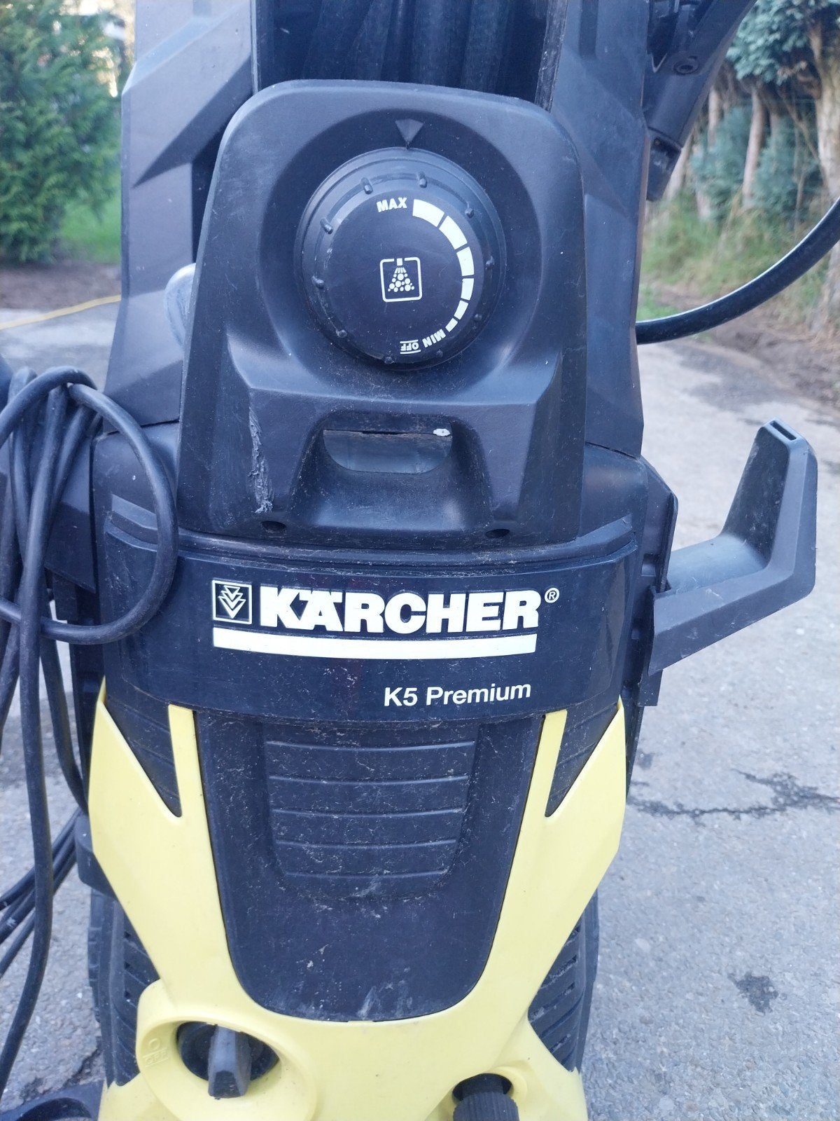 Karcher K5 premium, Ophalen