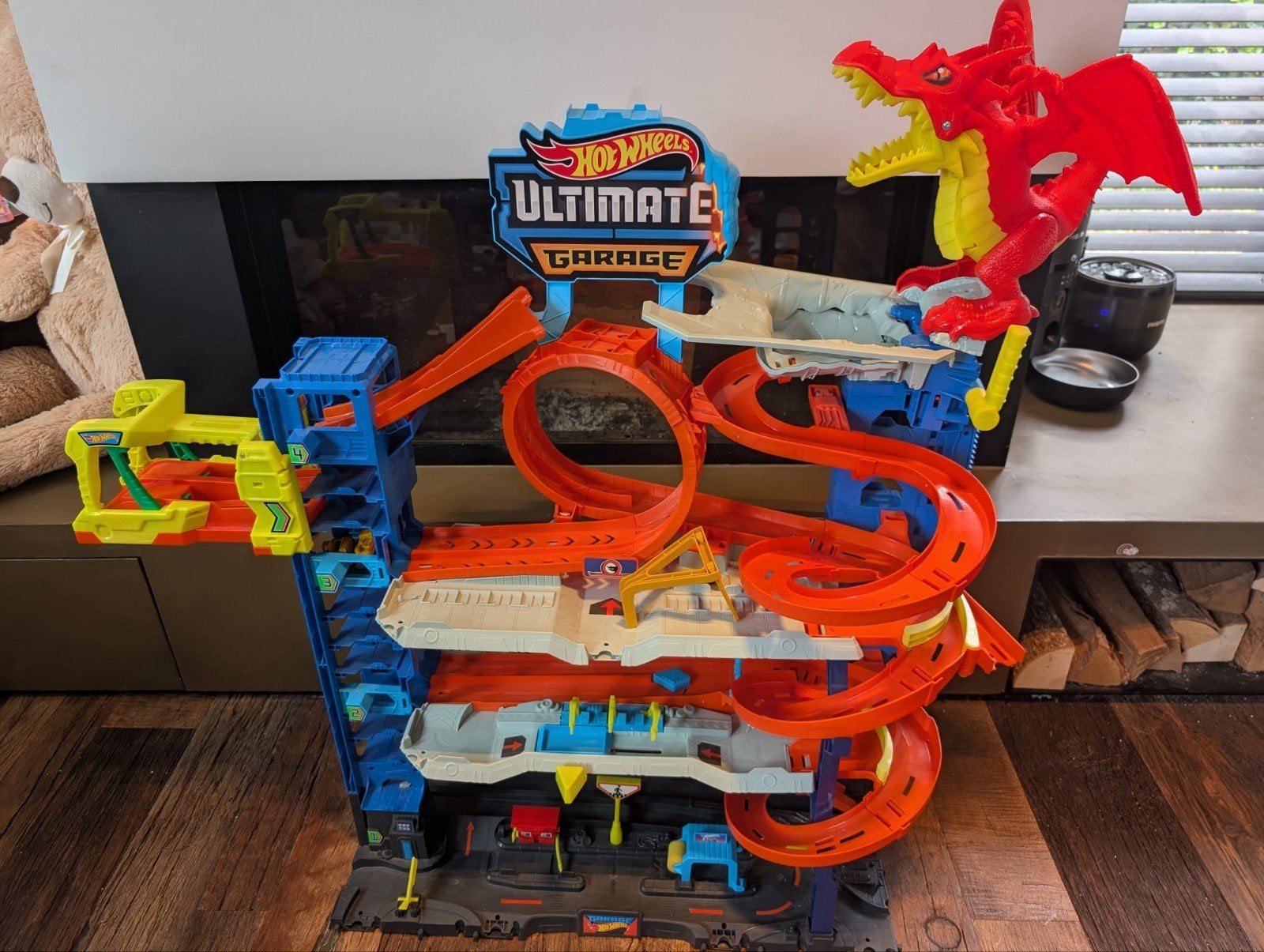 hot wheels garage, Comme neuf, Enlèvement, Circuit, Hot Wheels