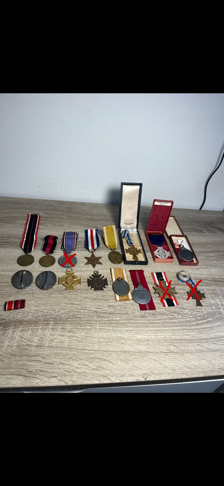 Wo2 duitse medailles, Verzamelen, Ophalen of Verzenden, Overige soorten, Lintje, Medaille of Wings