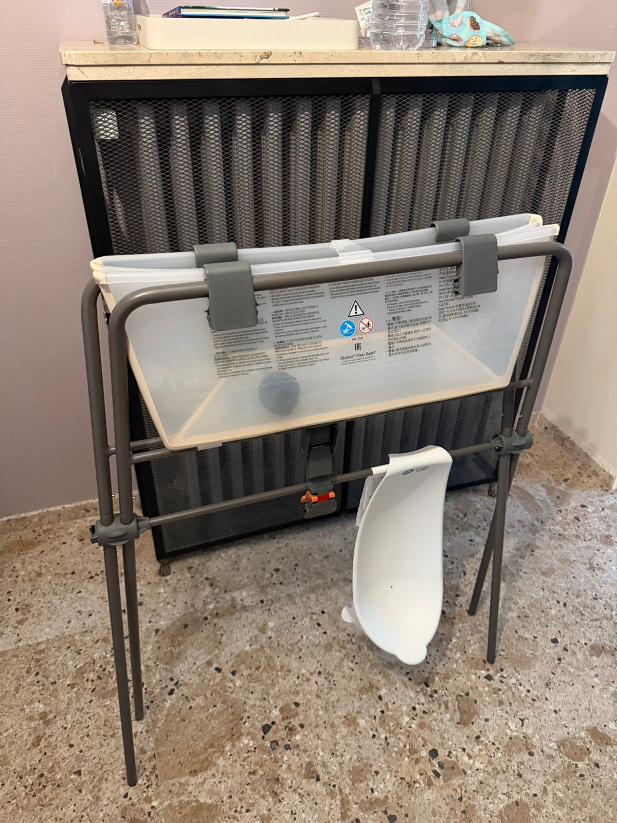 Stokke Flexi bad + Stand, Dieren en Toebehoren, Ophalen, Zo goed als nieuw