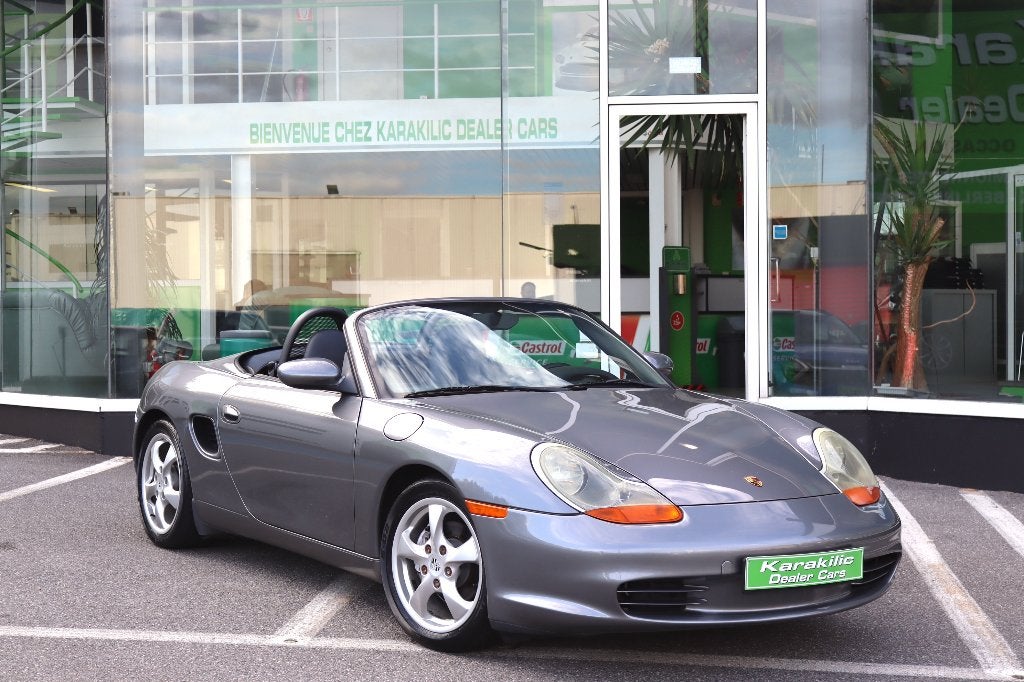 PORSCHE BOXSTER 2.7i 211CV TIPTRONIC CLIM CUIR JANTES 17, Autos, Argent ou Gris, Achat, 264 g/km, 155 kW