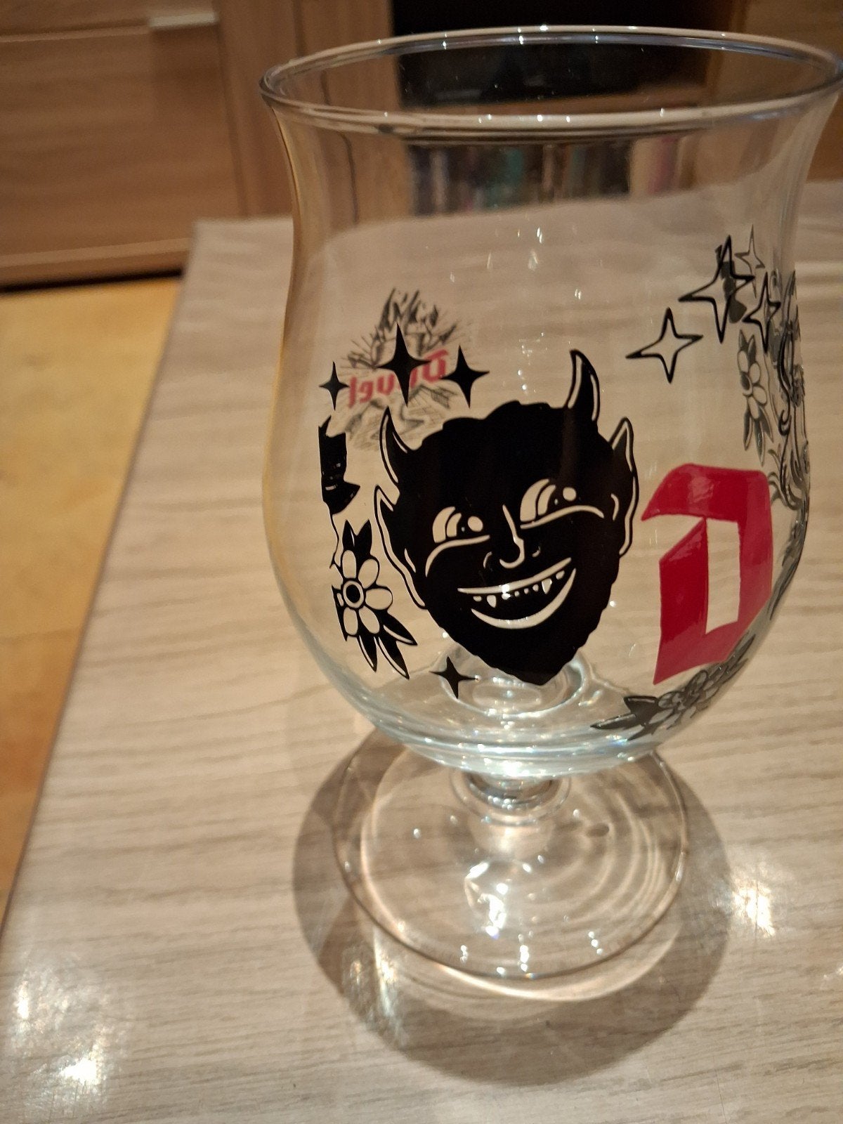 Duvel en verre Duvel/Angel, Enlèvement ou Envoi, Neuf, Verre à bière
