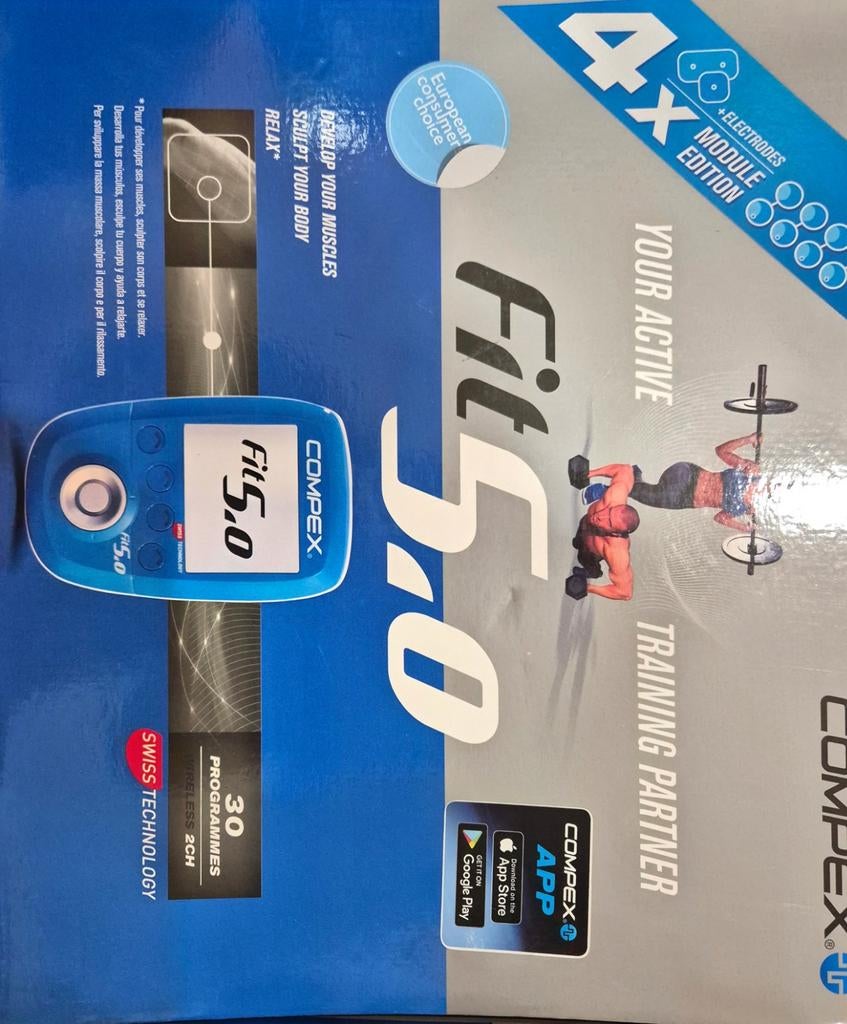 Compex 5.0 electrostimulateur, Sport en Fitness, Massageproducten, Ophalen