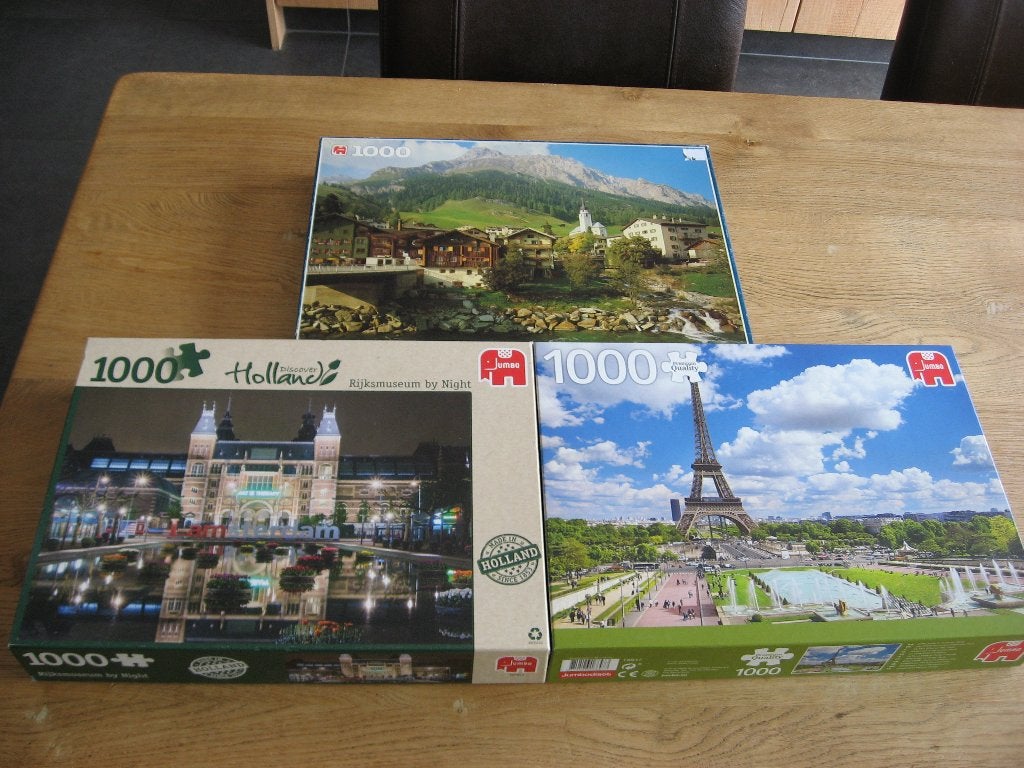 Puzzels 1000 st Jumbo, Ophalen of Verzenden, 500 t/m 1500 stukjes, Nieuw, Legpuzzel
